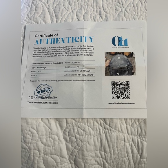 Stark Side Studs Backpack In Visetos, black side pockets w/stud details leather - Picture 14 of 15